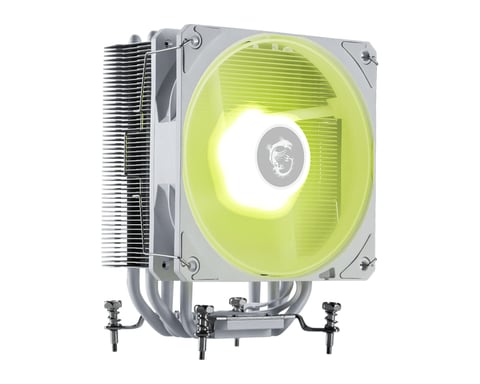 MSI MAG COREFROZR AA13 WHITE système de refroidissement d'ordinateur Processeur Refroidisseur hybride 12 cm Blanc 1 pièce(s)