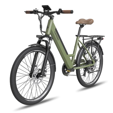 Bicicletta elettrica da città Fafrees F26 Pro, motore da 250 W, batteria integrata da 36 V 14,5 Ah, connessione tramite APP