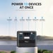 Central eléctrica portátil FOSSiBOT F2400 2048Wh Negro 2400W LiFePO4
