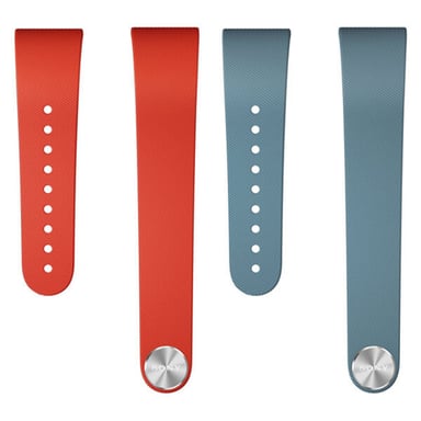 Bracelets pour Sony SmartBand Talk SWR310 Rouge et Bleu M/L