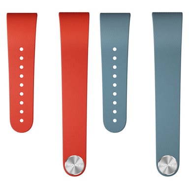 Pulseras para Sony SmartBand Talk SWR310 Rojo y Azul M/L