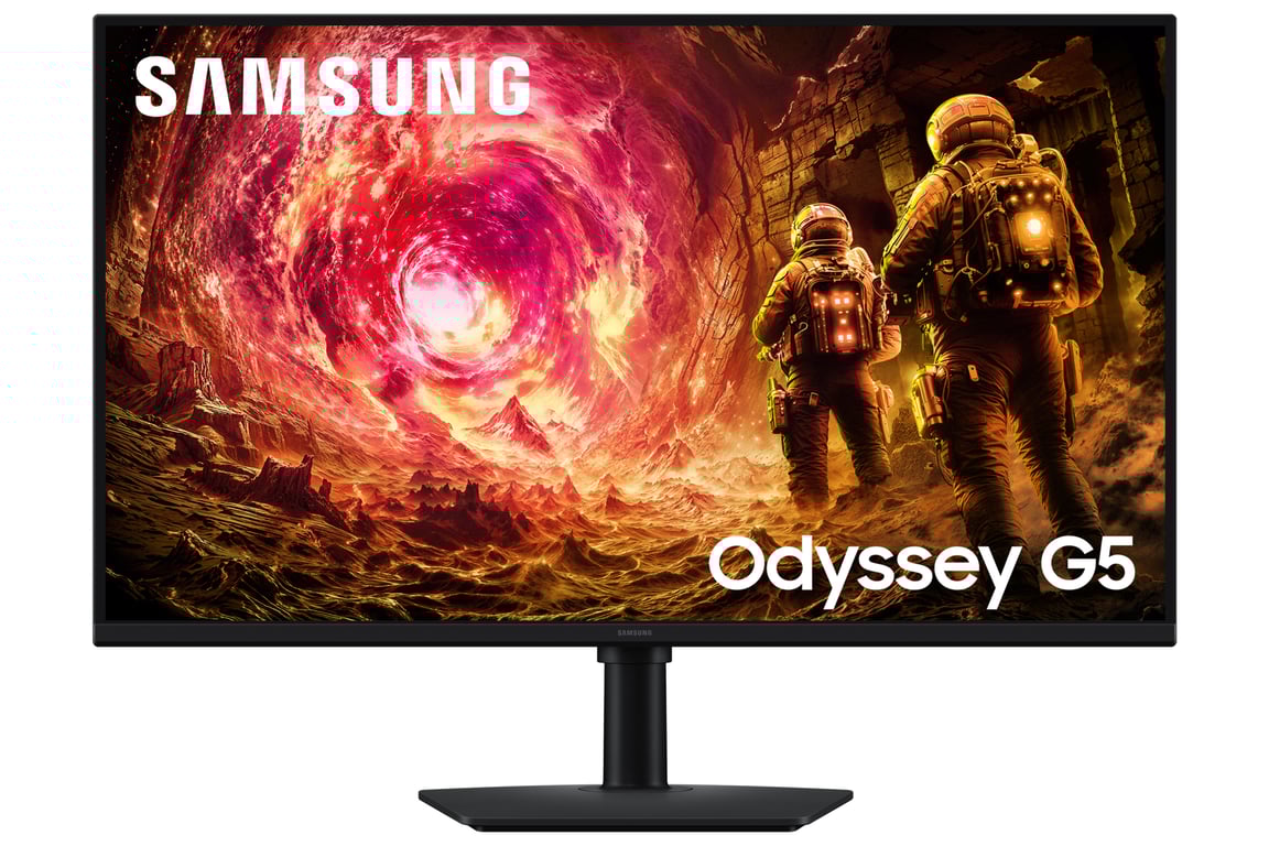 Samsung Odyssey G5 S27FG506EU G50F Series écran LED jeux 27 2560 x 1440 QHD @ 180 Hz Fast IPS 300 cdm² 1000:1 HDR10 1 ms HDMI DisplayPort - vue 10