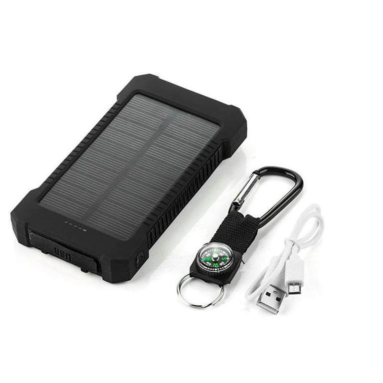 Batterie Externe Solaire pour Smartphone Tablette Chargeur Universel Power  Bank 4000mAh 2 Port USB - Shot Case