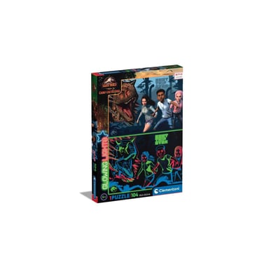 Clementoni JURASSIC WORLD Contour pour puzzle 104 pièce(s) Art - Neuf