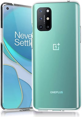 OnePlus 8T 5G transparente tpu shell