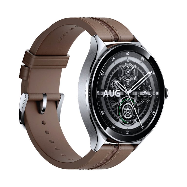 Xiaomi Watch 2 Pro Wifi 46 mm (1.43 ) AMOLED Écran tactile, Argent, Marron Wifi GPS (satellite) - Neuf