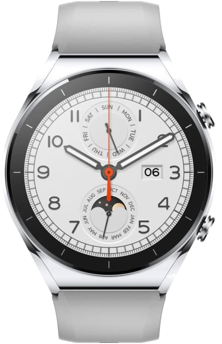 Xiaomi Watch S1 3,63 cm (1.43 ) AMOLED 46 mm Argent GPS (satellite)