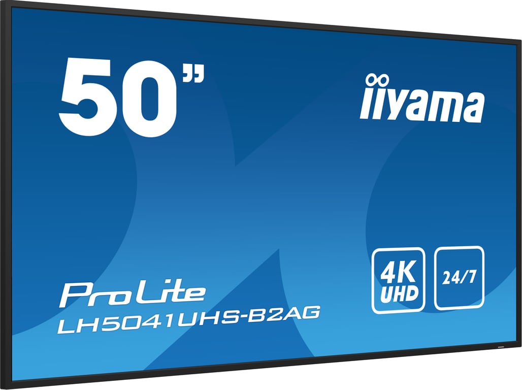 Écran LCD LED iiyama ProLite LH5041UHS B2AG 50 pouces 4K UHD Lecteur multimédia intégré - vue 4