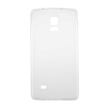 Coque silicone unie compatible Givré Blanc Samsung Galaxy Note 4