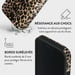 Burga Carcasa Dura MagSafe Qi Qi2 Compatible iPhone 16 Pro Marrón