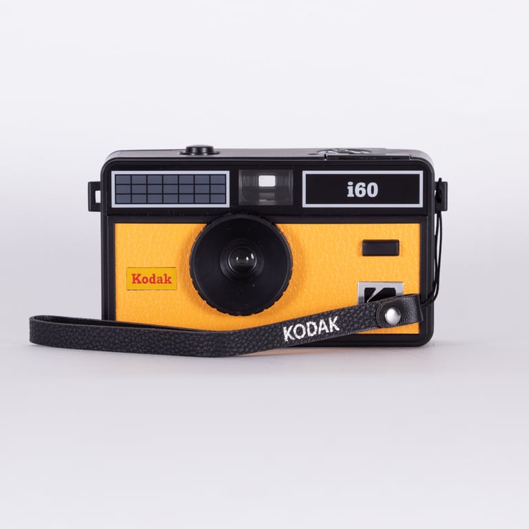 KODAK DA00258 - Appareil Photo KODAK I60, Objectif Optique 31 mm, Convient aux films ISO 200/400/800, Pour les films couleur de 35 mm - Jaune