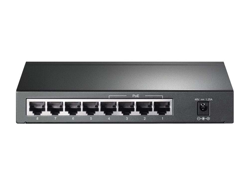 TP LINK TL SG1008P - vue 5