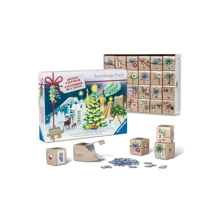 Calendrier de l'avent puzzle 2025 - Neuf