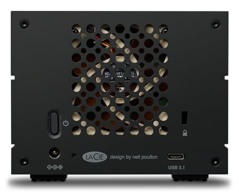 LaCie 2big RAID 8TB boîtier de disques 8 To Bureau Noir