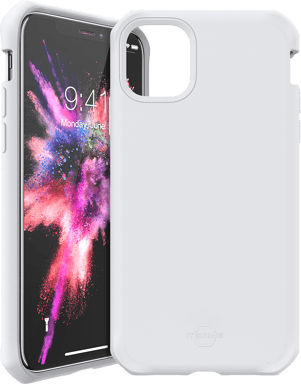 Custodia rigida Itskins ibrida bianca per iPhone 11 Pro