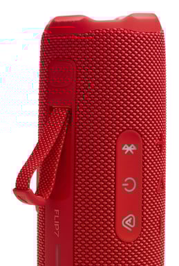 Flip 7 – Enceinte Bluetooth portable – haut-parleur – 14 heures d'autonomie – Rouge