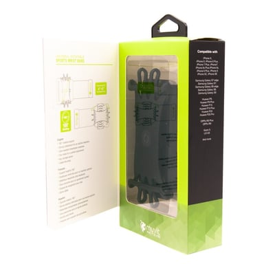 Support pour Smartphone sur Poignet Universel Active Sport Noir
