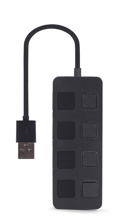 Gembird UHB U2P10P 01 hub & concentrateur USB 2.0 Type A Neuf - vue 5