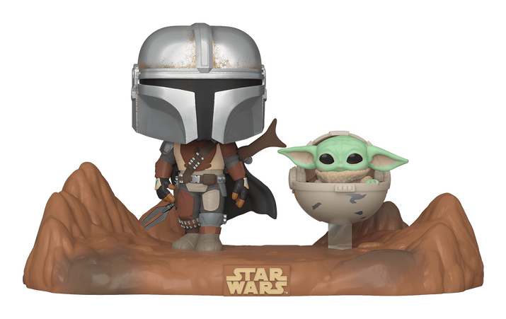 Star Wars The Mandalorian PACK 2 POP Mandalorian & Child - vue 2