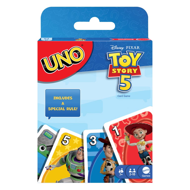 Jeu De Cartes Mattel UNO Toy Story 5 – Règle Spéciale Pleine Charge - vue 5