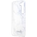 Funda Guess Marble para Samsung Galaxy S23+, blanca