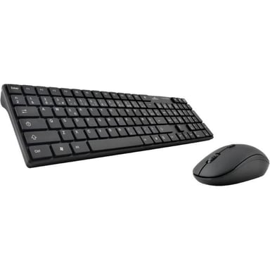Pack de ratón y teclado inalámbricos - compatible con Windows - Nano Dongle - AZERTY (Pack-WL-OFFICE/FR)