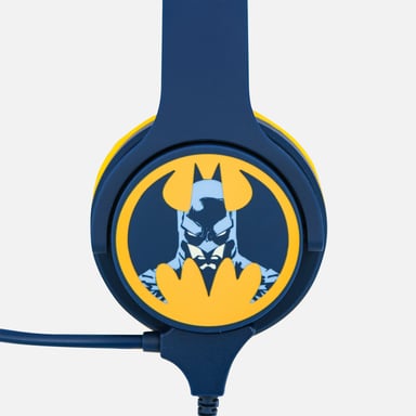 OTL Technologies Batman Blue Kids Interactive Casque Avec fil Arceau Gaming Noir, Bleu