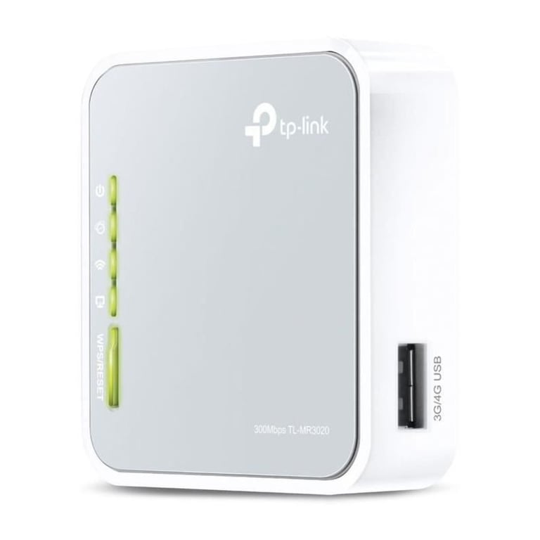 TP LINK TL MR3020 Routeur WiFi N 150Mbps compatible 3G3G+/4G* portable - vue 5