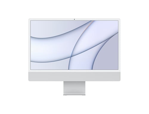 iMac 24 pouces - 2021 - Apple M1 - 3,2 Ghz - 8 Gb - 256 Gb SSD - Plata - Apple GPU