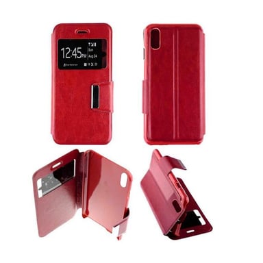 Funda Folio Rojo compatible Apple iPhone X iPhone XS