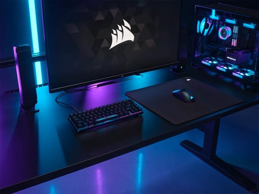Tappetino per mouse da gioco Corsair MM500 v2 nero