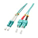 Lindy Fibre optique Duplex LC / SC OM3 10m
