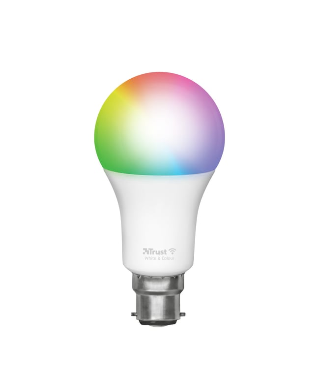 Trust 71295 éclairage intelligent Ampoule intelligente Wi-Fi Blanc - Neuf