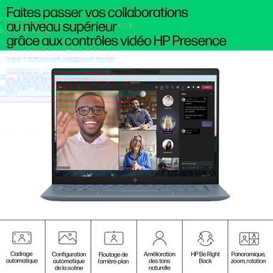 Notebook HP Intel Core Ultra 5 14'' 2024 4,5 GHz 512 Gb 16 Go , Blu Windows 11 Home - QWERTY