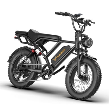 Bicicleta Eléctrica HEADEER BK20 - Motor 750W Batería 48V20AH 20'' Freno de Disco - Negro