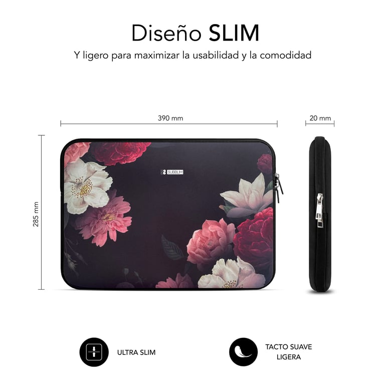 SUBBLIM SUBLS SKIN151 sacoche d'ordinateurs portables 39 6 cm 15.6 Housse Neuf - vue 3
