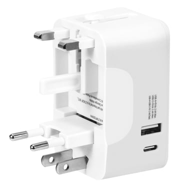 Adattatore da viaggio AKASHI ALTWP 200 WH