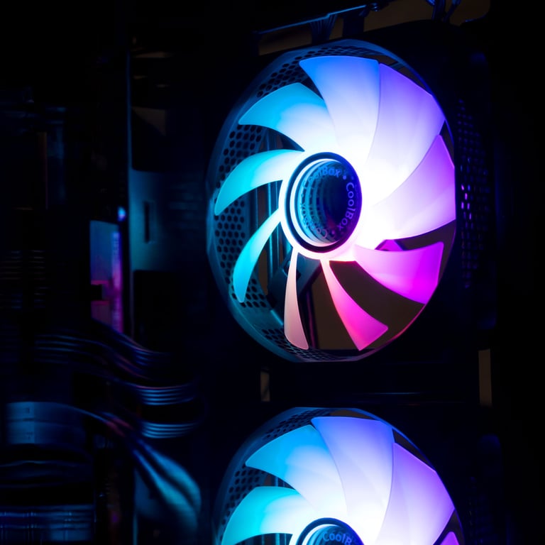 CoolBox Infinity Boitier PC Ventilateur 12 cm 1 pièce Neuf - vue 2