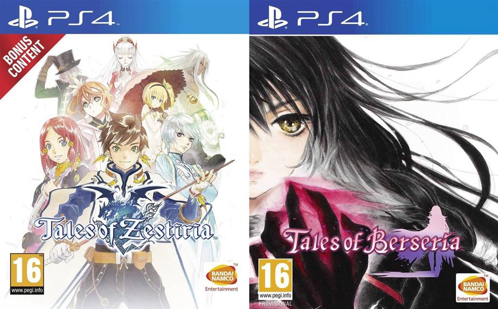 Pack Tales of Berseria + Tales Of Zestiria PS4 - Sony