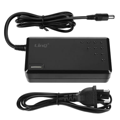 LinQ Chargeur pour Trottinette Xiaomi M365 Essenstial 1S 42V 1.5A 60W Noir