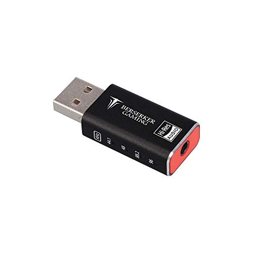 Berserker Gaming Carte Son externe Fjalar USB