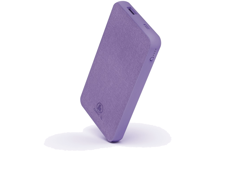 Power Pack Fabric 10 , 10000 mAh, Paisley Purple