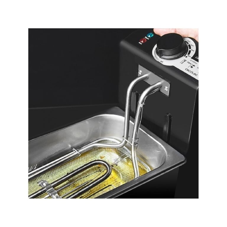 Cecotec Friteuse CleanFry 3 Full Inox - vue 2