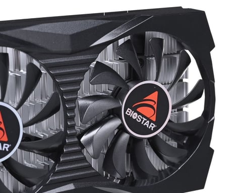 SVGA BIOSTAR NVIDIA  GTX1050-4GB ATX 4GB GDDR5 128Bit DUAL FAN DVI+HDMI+DP PCI-E 3.0
