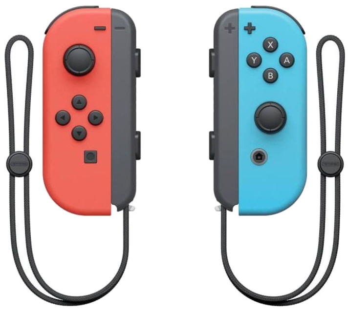 Manettes Joy-Con Bleu Néon / Rouge Néon pour Console Switch