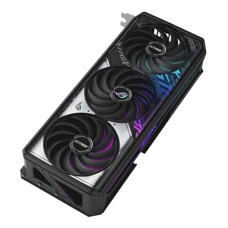 ASUS ROG Strix GeForce RTX 5070 12GB OC Edition carte graphique GeForce RTX 5070 12 Go GDDR7 PCI Express 5.0 2 x HDMI 3 x DisplayPort - vue 3