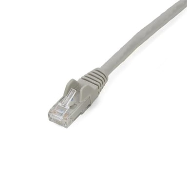 StarTech.com Cavo di rete UTP Cat6 Gigabit senza gancio da 2 m - Cavo Ethernet RJ45 - M/M - Grigio