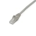 StarTech.com Cavo di rete UTP Cat6 Gigabit senza gancio da 2 m - Cavo Ethernet RJ45 - M/M - Grigio