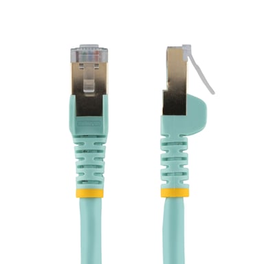 StarTech.com Cable de red Ethernet RJ45 Cat6 de 10 m - Aqua