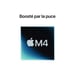 MacBook Pro M4 (2024) 14', 512 Go 12 cœurs 24 Go Apple GPU 16, Argent - AZERTY